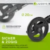 Juskys Rollator Vital faltbar, leicht, höhenverstellbar - Produktbild-Vorschau 4