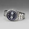 Seiko SSB427P1 Herrenuhr Chronograph Stahl/Dunkelblau Produktbild-Vorschau 3