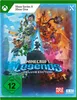 The image shows the front cover of the video game 'Minecraft Legends - Deluxe Edition' for Xbox Series X/S and Xbox One. Produktbild-Vorschau