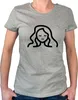 Huuraa Damen T-Shirt Jungfrau Sternzeichen Symbol XL Sport Produktbild-Vorschau 1