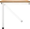 Pieds de table Relaxdays, lot de 4, H x P : 71 x 5 cm, Voir les images du produit 6