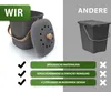 YourCasa® Komposteimer - Biomülleimer Küchefür Biomüll - Produktbild-Vorschau 7