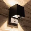 hoftronic LED Wandleuchte Kansas 7W 3000K IP65 Anthrazit Produktbild-Vorschau 8
