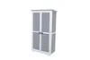 Gartenschrank MOMO 160 cm grau-weiß Produktbild-Vorschau 1