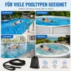 Schwimmtrainingsset 4m Swim Tether, stationäres Produktbild-Vorschau 5