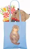 Mr. & Mrs. Panda Tote Bag Otter Muschel - Sky Blue - Produktbild-Vorschau 3