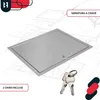 KOTARBAU® Sportello Ispezione Acciaio Inox 20x30 cm Argento Anteprima dell’immagine prodotto 6