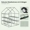 WOLTU Gewächshaus130 g/m², PE wasserdicht wetterfest, Produktbild-Vorschau 4