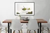 MuchoWow® Gerahmtes Poster Gelber Trauma-Hubschrauber 90x60 Produktbild-Vorschau 3