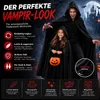 Upírsky halloweenský kostým - čierny prevlek pre deti a Náhľad obrázku produktu 2