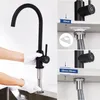 Niederdruck Küchenarmatur schwarz Edelstahl Wasserhahn Produktbild-Vorschau 5