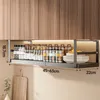 Expandierbare unter Regal Storage Rack Punch-free Hanging Produktbild-Vorschau 2