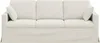 vidaXL Sofa Kremowa 198 x 78 x 80 cm Samt Podgląd zdjęcia produktu 4