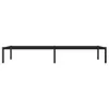 vidaXL Rama łóżka metalowa czarna 90x190 cm Podgląd zdjęcia produktu 6