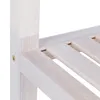 Relaxdays Scaffale da bagno in noce, 4 ripiani, aperto, Anteprima dell’immagine prodotto 7