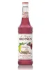 A bottle of Monin Sangria Mix syrup against a white background. Produktbild-Vorschau