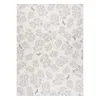 Teppich FLAT 48774/367 Laub Vögel -  creme grau Grau Produktbild-Vorschau 2