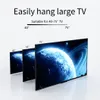 Three televisions of increasing size are displayed, with text indicating compatibility with large TVs. Anteprima dell’immagine prodotto