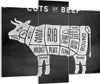 Bild auf Leinwand - Leinwandbild - Kuh Rindfleisch Kochen Produktbild-Vorschau 1