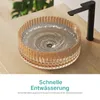 EMKE umywalka nablatowa okrągła 400x400x120mm wykonana z Podgląd zdjęcia produktu 3