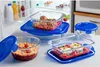 Pyrex multifunctionele "cook and go" glazen bakvormen, set Productafbeelding-voorbeeld 3