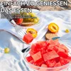 2-in-1 Edelstahl Obstschneider, Wassermelonen-Gabel und Produktbild-Vorschau 3