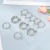 40 pierścieni do zasłon + 40 haczyków do zasłon Pierścienie Podgląd zdjęcia produktu 4