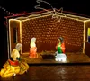 Fiqops Luci solari 12m 200 LED luce corda 8 modalità luci Anteprima dell’immagine prodotto 7