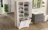 Mobiletto da bagno Sweiko 78 x 35 x 172 cm, vernice Anteprima dell’immagine prodotto 19