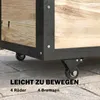Outsunny Gartenbox Holz Auflagenbox 121L Aufbewahrungsbox Produktbild-Vorschau 4