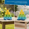 Dosenwerfen-Spiel für Kinder und Erwachsene - 10 bunte Produktbild-Vorschau 5