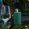 LED Stumpenkerze MIA - Kunststoff - realistische 3D Flamme Produktbild-Vorschau 1