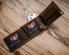 Nubukowy portfel męski z godłem Ukrainy — Peterson Podgląd zdjęcia produktu 4