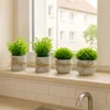 Umělé rostliny Relaxdays, sada 4 ks, umělé rostliny v Náhled obrázku produktu 3