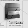 NewHabitat Briefkasten personalisiert inkl. Montagematerial Produktbild-Vorschau 3