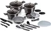 A collection of cookware and kitchen utensils arranged on a white background. Voir les images du produit