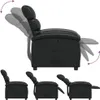 vidaXL Relaxsessel Schwarz Kunstleder Produktbild-Vorschau 7