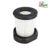 A vacuum cleaner filter is shown against a white background. Produktbild-Vorschau