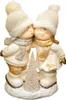 Figurka dekoracyjna dziewczynki z choinką 43 cm Solis Decor Podgląd zdjęcia produktu 2