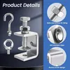 12 Teiliges Set C Klemme, Einstellbar TräGerklemme Produktbild-Vorschau 3