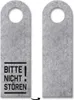 10x Bitte nicht stören! Türhänger Türanhänger Türschild Produktbild-Vorschau 1