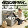 Outsunny Gartenbank Polyrattan 170L 2-Sitzer Sitzbank mit Produktbild-Vorschau 5