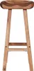 vidaXL Sgabello da bar 2 pz. Legno massiccio di acacia Anteprima dell’immagine prodotto 5