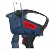 A close-up studio shot of a cordless chainsaw. Produktbild-Vorschau
