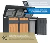 Westmann Varius 3 Metall Mülltonnenbox 3er 3x240 L Produktbild-Vorschau 3