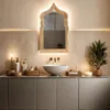 Specchio da parete in legno marocchino Marrakech alto 90 cm Anteprima dell’immagine prodotto 4