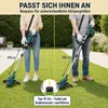 750W Akku Rasentrimmer mit 2× 4000mAh Akku 21V, Produktbild-Vorschau 9