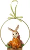 Goebel Hängeornament Hasenmädchen Mamas Liebling, Steingut, Produktbild-Vorschau 1