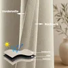 MEBLE ODNOWA, Vorhang gewebt Leinwand Zweiseitig, Vorhang Produktbild-Vorschau 5