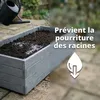 IvoQ Grande Jardinière en Bois - Jardinière de Luxe pour Voir les images du produit 3
